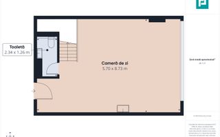 Penthouse 3 camere cu scară interioară ARED UTA - Poză 30