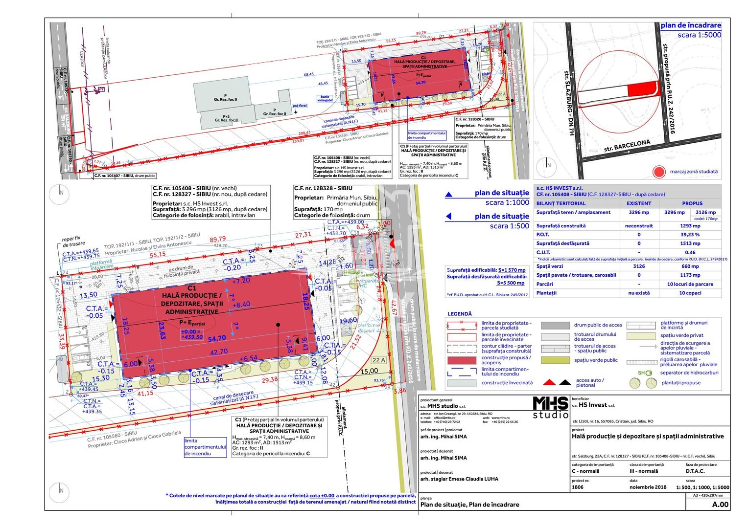 DE ÎNCHIRIAT Spațiu Industrial Premium – 535 mp utili | Sibiu - Vest - Schiță 12