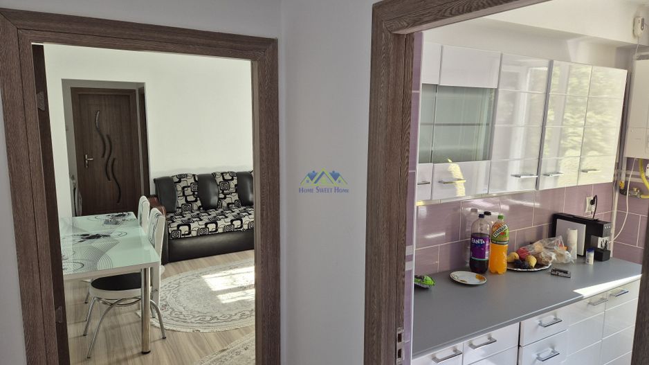 Inchiriez apartament 2 camere semi, pe Pietonala, et 1, 40mp, mobilat - Poză 7