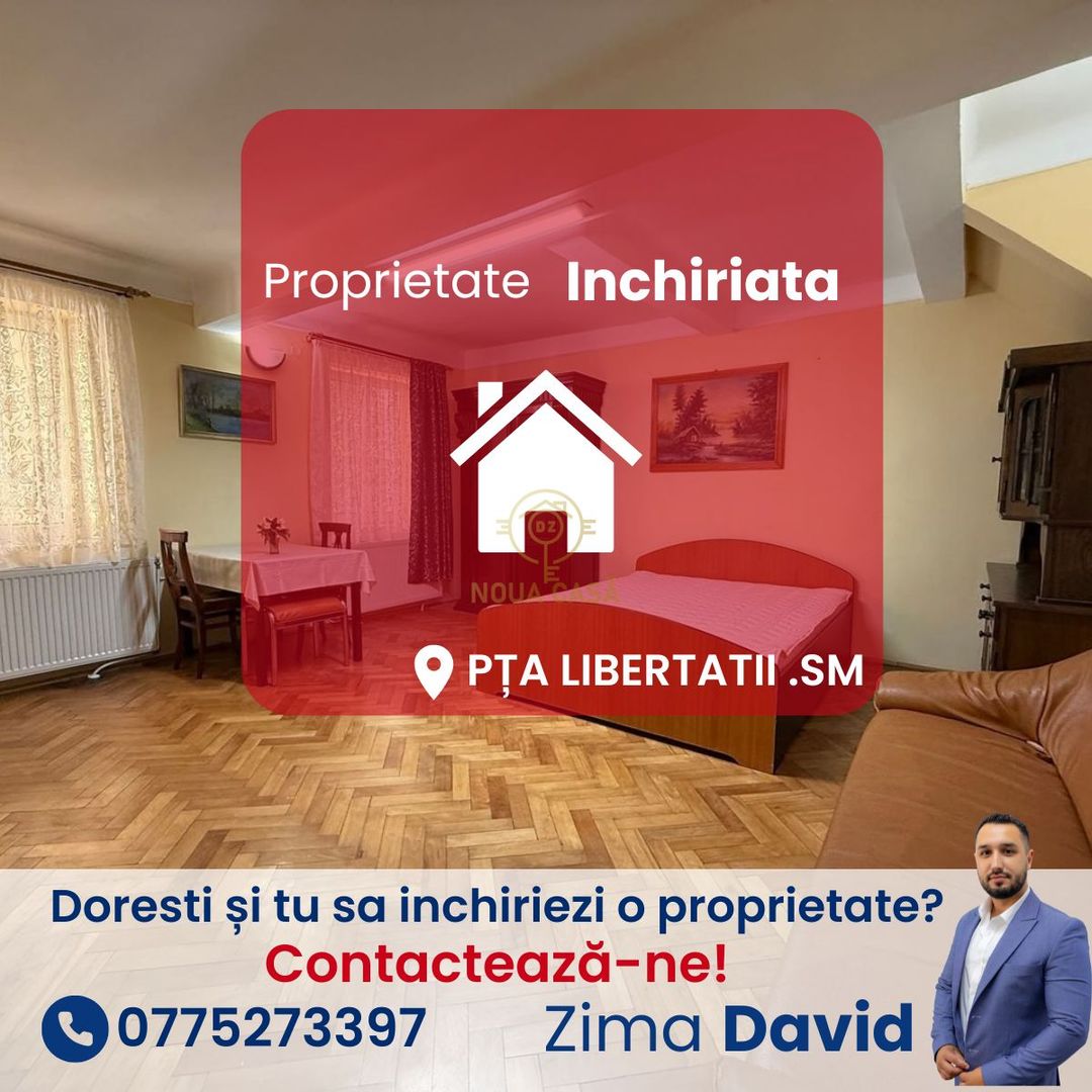 CHIRIE ULTRACENTRALA IN SATU MARE 230 EURO/LUNA - Poză 1