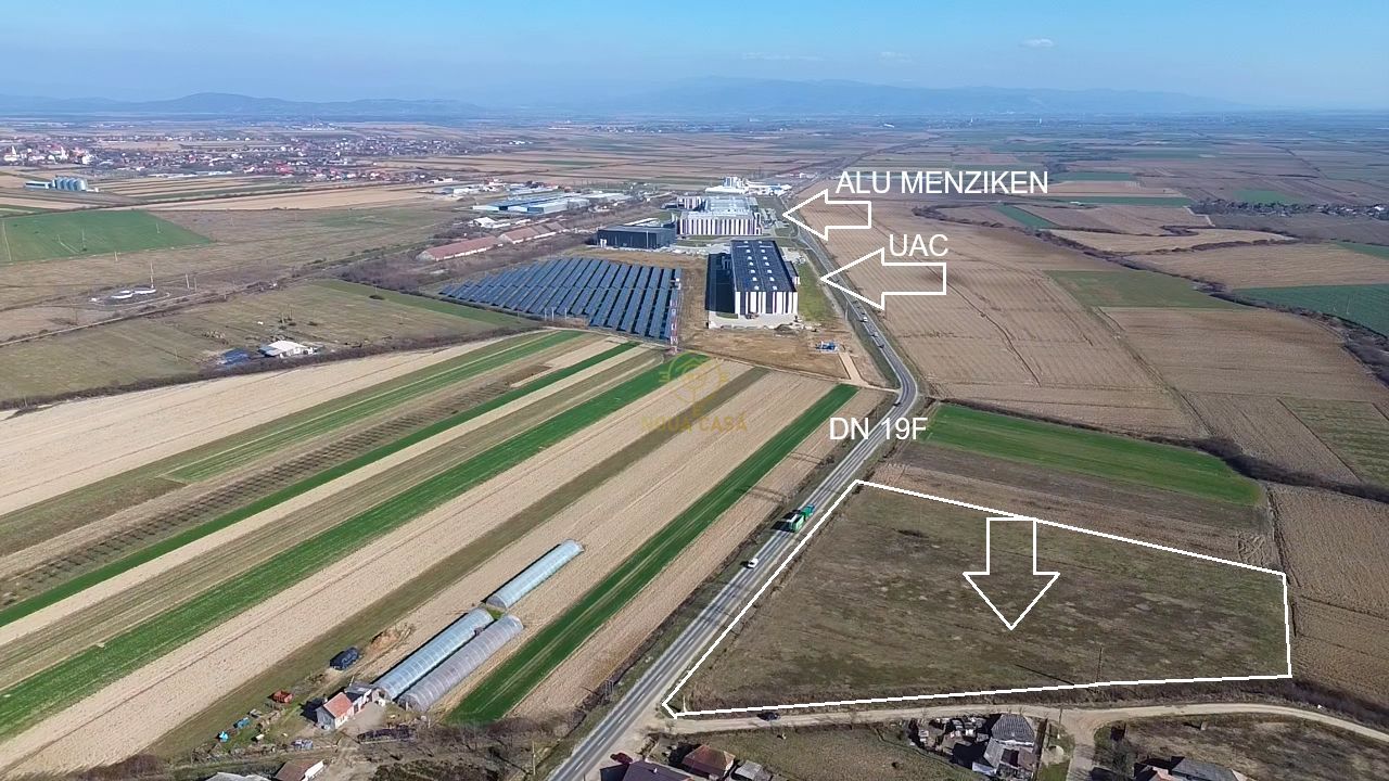 TEREN 14 300 MP CU FRONT 153 M LA DN ,LANGA UAC MEDIESU AURIT - Poză 3