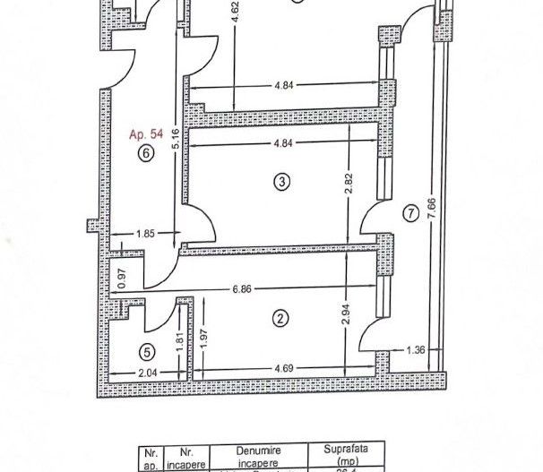 3 camere Lux  Partial Mobilat | Parcare | Boxa | Aparatorii Patriei - Poză 9