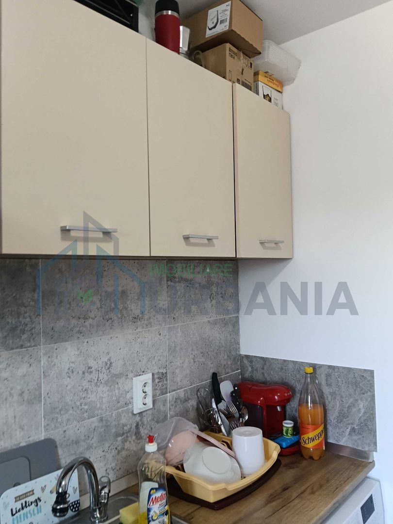 Apartament cu o cameră de vânzare în Lunca Cetățuii, decomandat, 32 mp, etaj 2/2, construcție 2022 - Poză 3