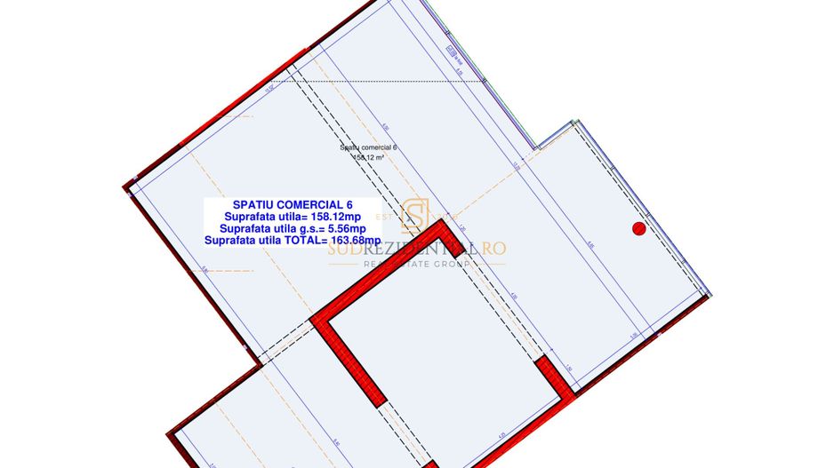 Spatiu comercial 164 mp | Langa Parcul Tudor Arghezi, Vienna Parkside - Schiță 13