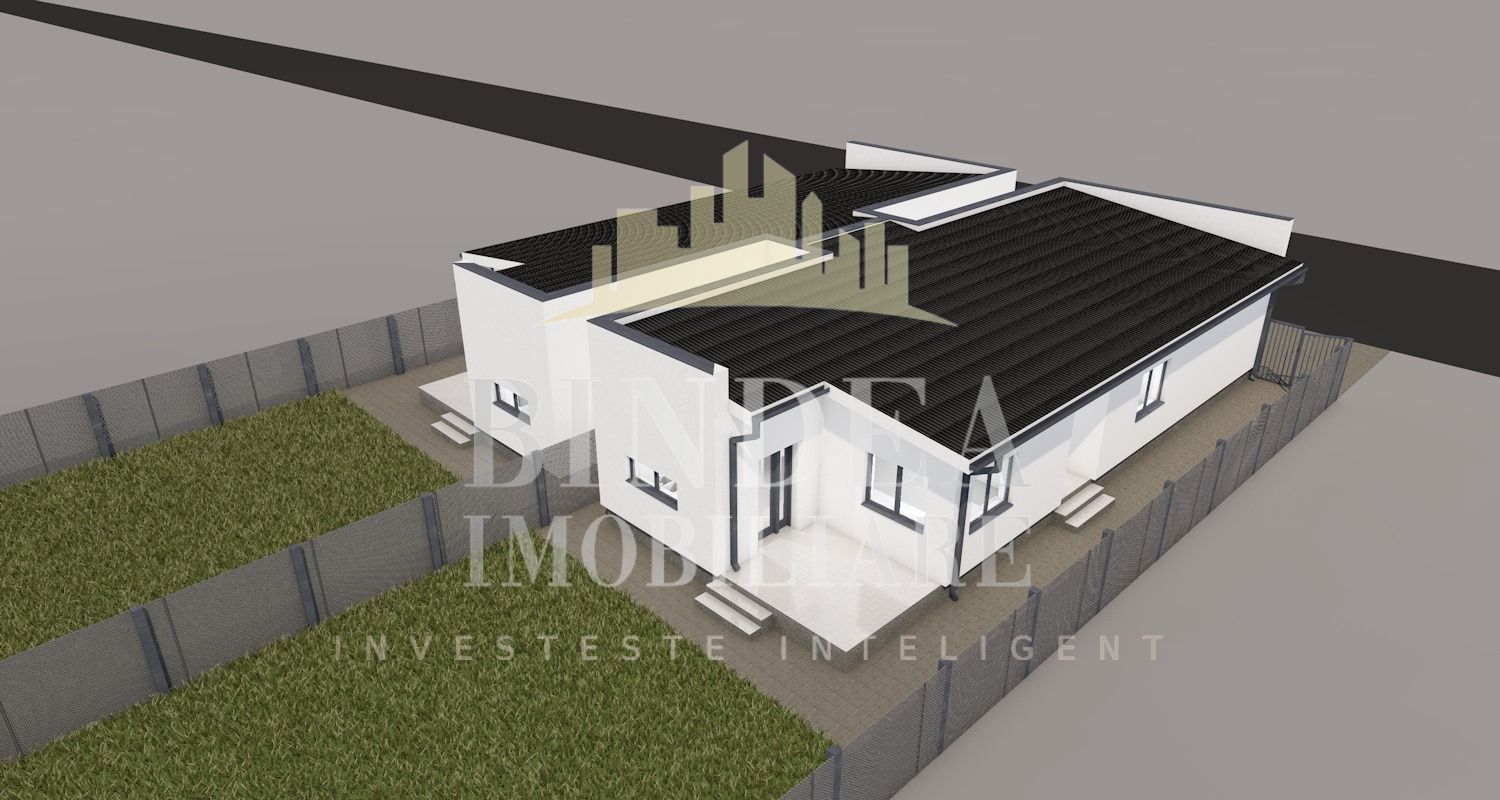 Duplex modern la sol, la cheie, 90mp utili, 350mp teren, Giarmata - Poză 2