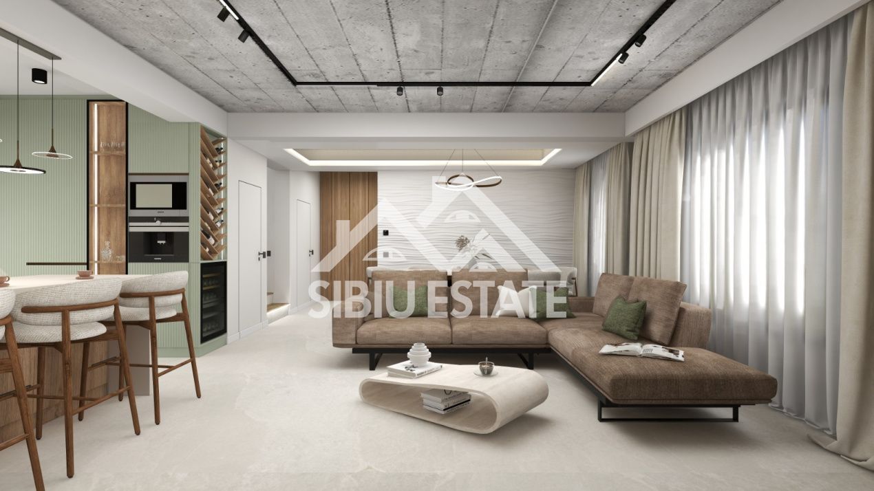 Casa 4 camere, 3 bai, garaj si curte larga, Sibiu Selimbar - Poză 2