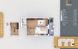 Apartament 3 camere-Duplex-Th. Pallady Sector 3 - Poză 2