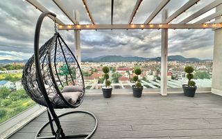 Penthouse modern de inchiririere cu 3 camere, terasă 80 mp zona Coresi - Poză 17