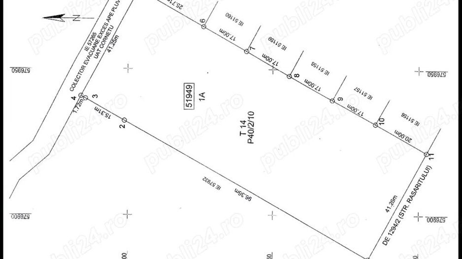 De vanzare teren intravilan 4685 mp, Cornetu-aproape de A0 - Poză 1