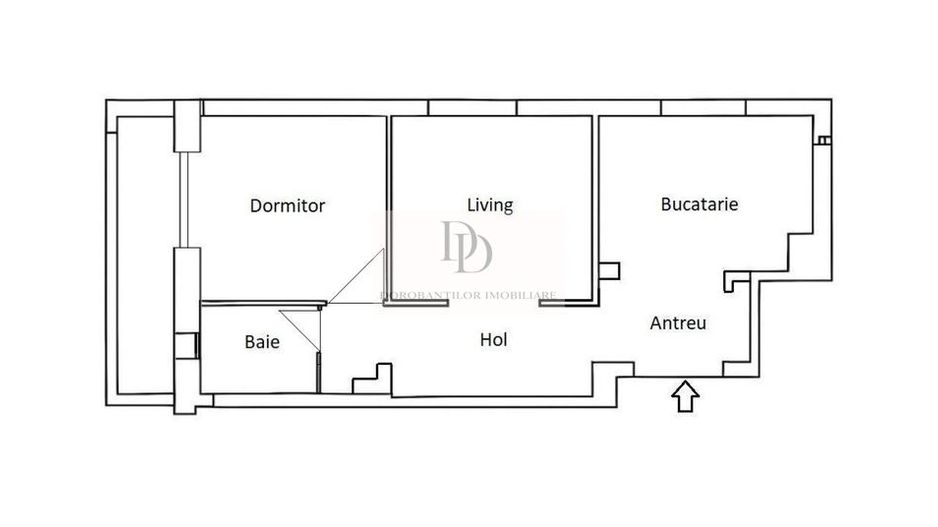 Apartament 2 camere finisaje LUX | Vedere deschisă | Gheorgheni - Schiță 21