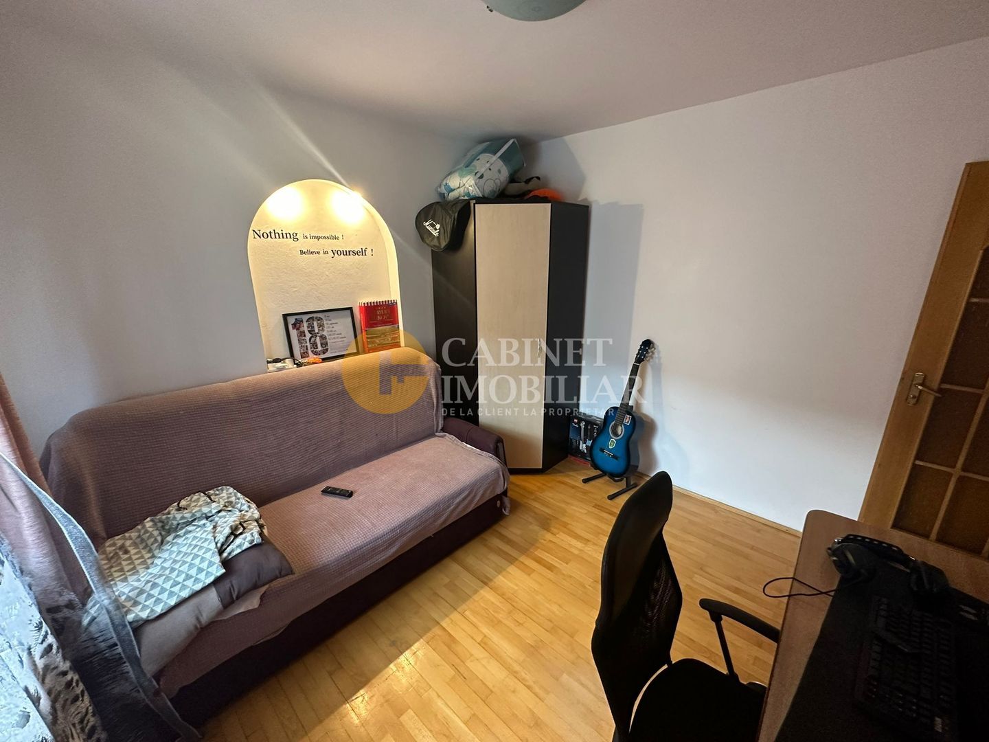 PETRU PONI - 3 CAMERE DECOMANDAT - ETAJUL 2 - BLOC 1985 - Poză 5