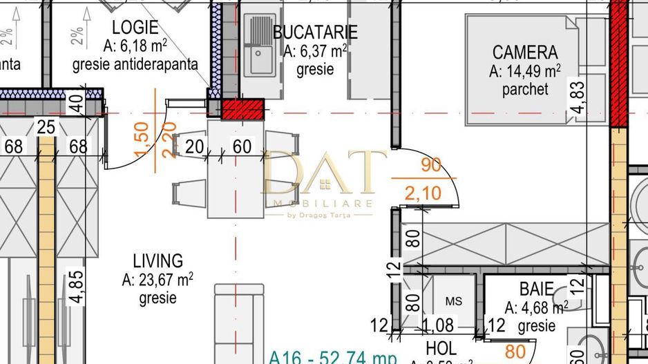0% comision | Apartament 2 camere | 52,74mp | zona Terra Gardens - Poză 3