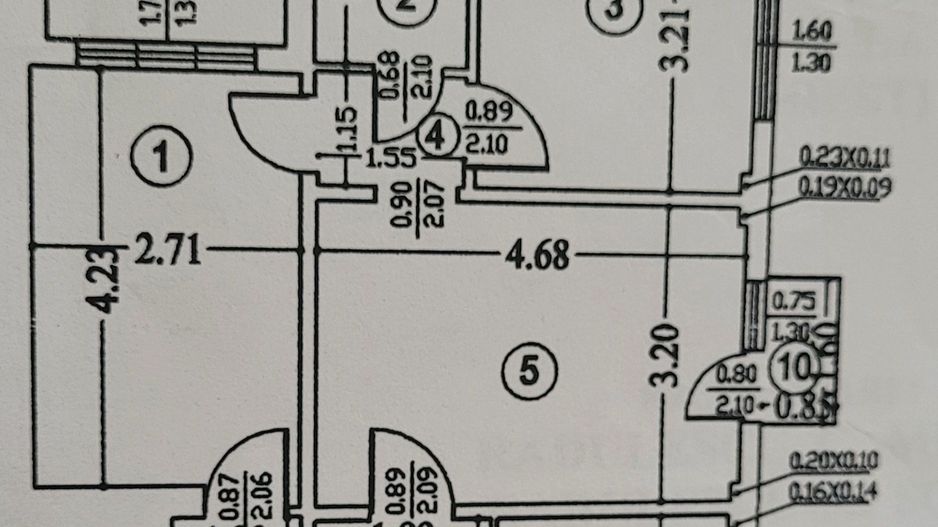 Apartament 3 Camere Etaj 2 Lujerului - Schiță 8