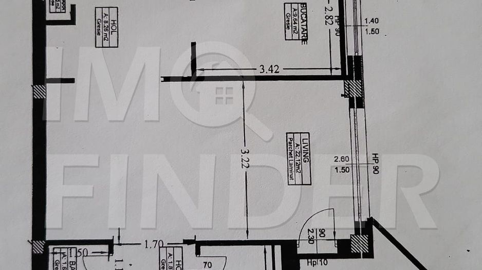 Apartament Andrei Muresanu, 78 mp , parcare subterana - Poză 7