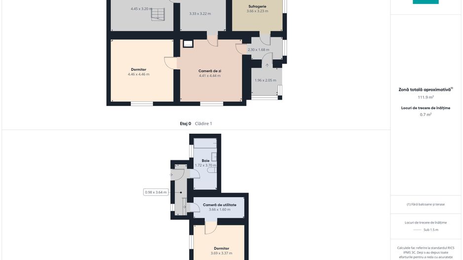 Casă cu teren de 2171 mp, zona centrală Șimand - Poză 2