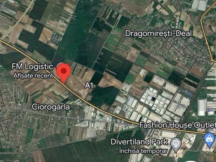 Oportunitate teren vanzare Dragomiresti Deal A1 dezvoltare logistica - Poză 2