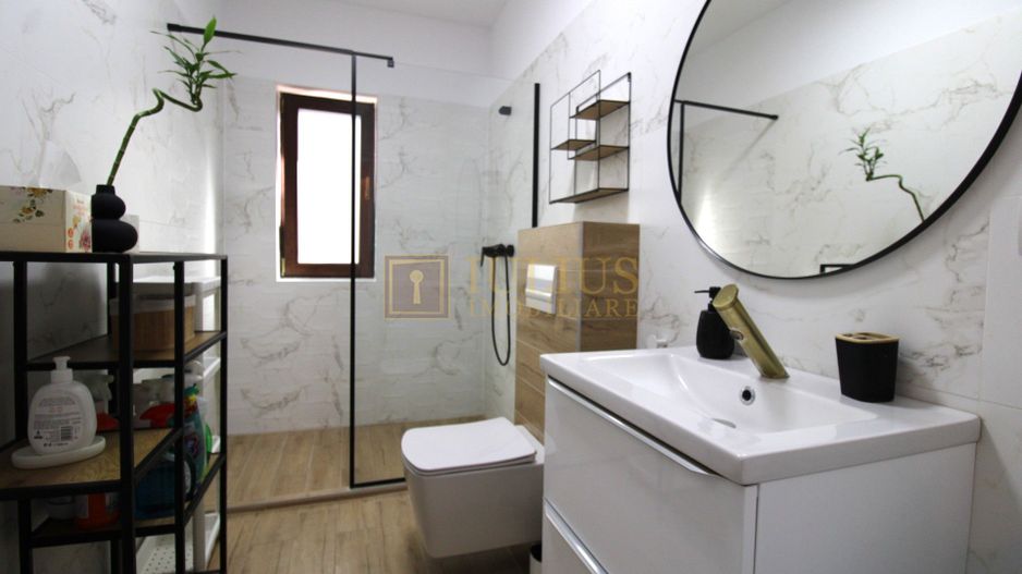 Casă modernă 3 camere, mobilată complet, curte 300 mp - Poză 14