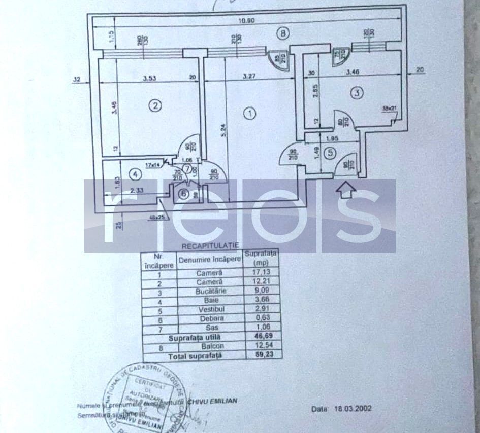 VANZARE APARTAMENT 2 CAMERE 60MP DRISTOR METROU PARK LAKE RENOVAT UTILAT - Poză 12