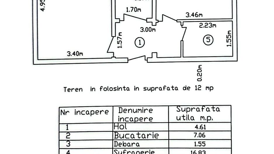 Apartament cu 2 camere, etaj 2, VASLUI - zona Centru - Aurocor; - Poză 4