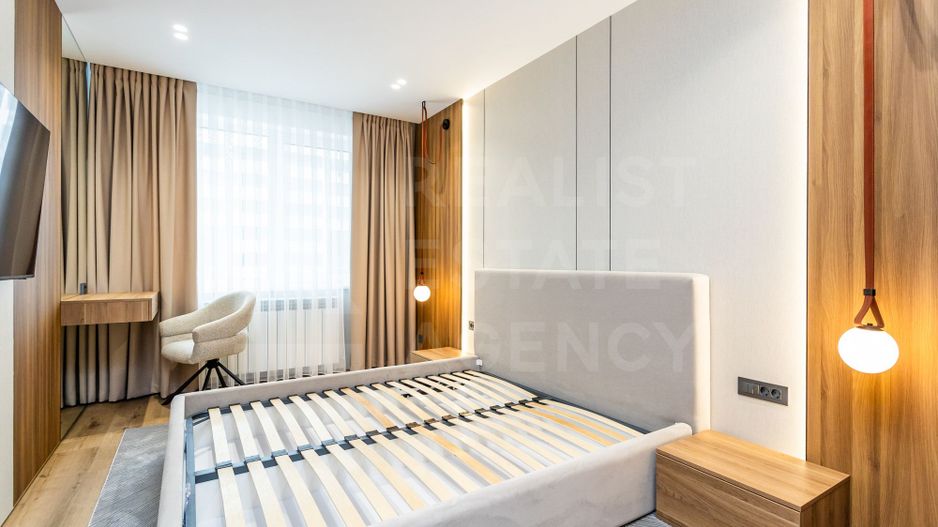 Apartament mobilat de 90 mp cu 3 dormitoare în Buiucani - Poză 10