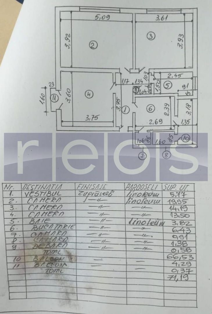 PRIMAVERII | VANZARE APARTAMENT 3 CAMERE | LUX | 71 MP | NOU RENOVAT - Poză 36