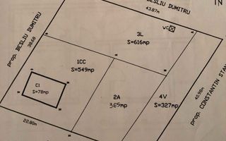 Casa 3 camere Parter Giurgiu Com Bucsani - Schiță 6