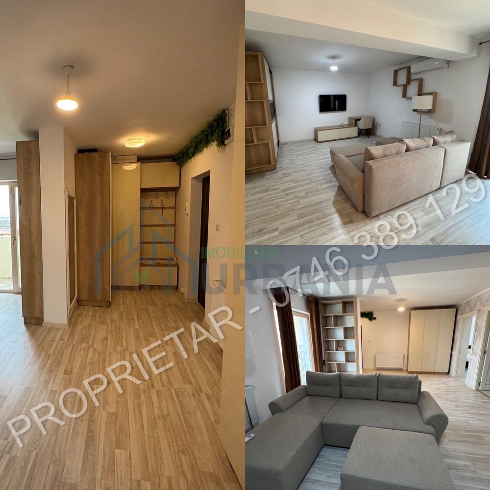 Apartament de închiriat, 2 camere, 63 mp, loc parcare inclus, Horpaz - Poză 2