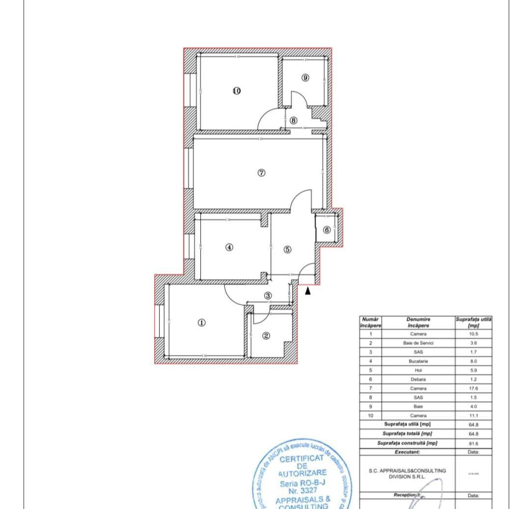 Apartament 3 camere Piata Sudului - Poză 7