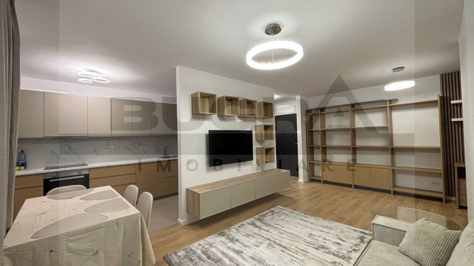Apartament 3 camere, 80 mp, garaj, totul nou, Elite City - Poză 2