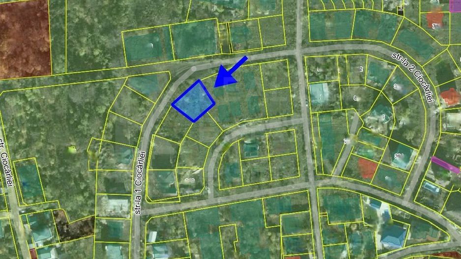 Vânzare, teren pentru construcție, 5.8 ari, strd. Ciocîrliei, Centru - Poză 2