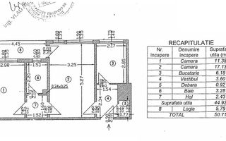 2 Camere | Zona Uverturii | Etaj Intermediar | Bloc Reabilitat - Schiță 14