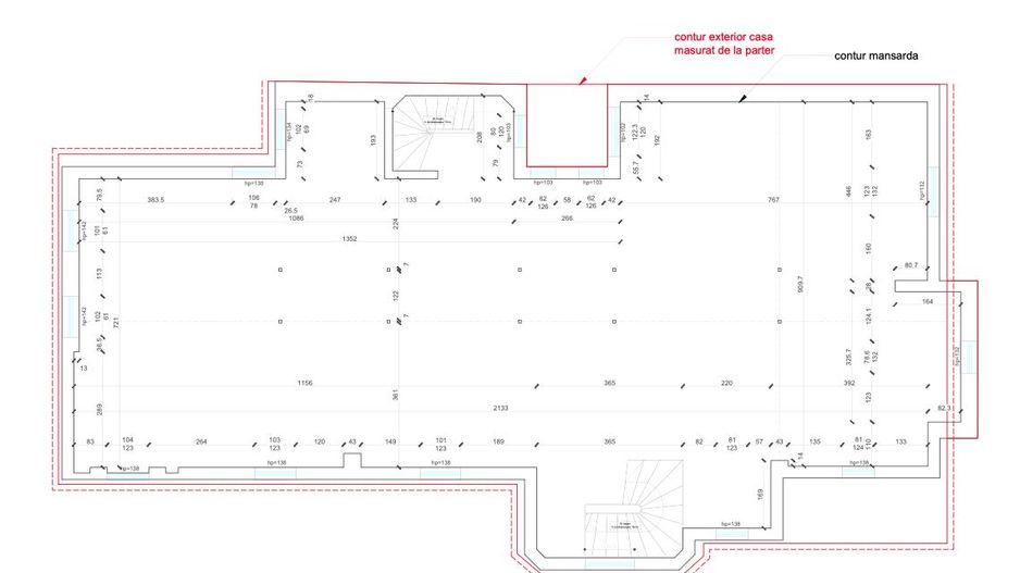 Imobil S+P+3 cu potential investitional ridicat | Ideal clinica, hotel boutique - Schiță 13
