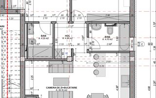Apartament 3 camere, 2 bai, balcon, dressing - finisat la cheie - Poză 5
