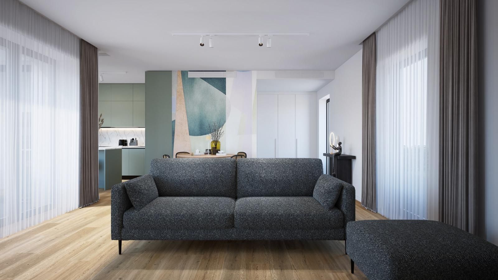 Apartament de 2 camere in Amber Forest - Poză 5