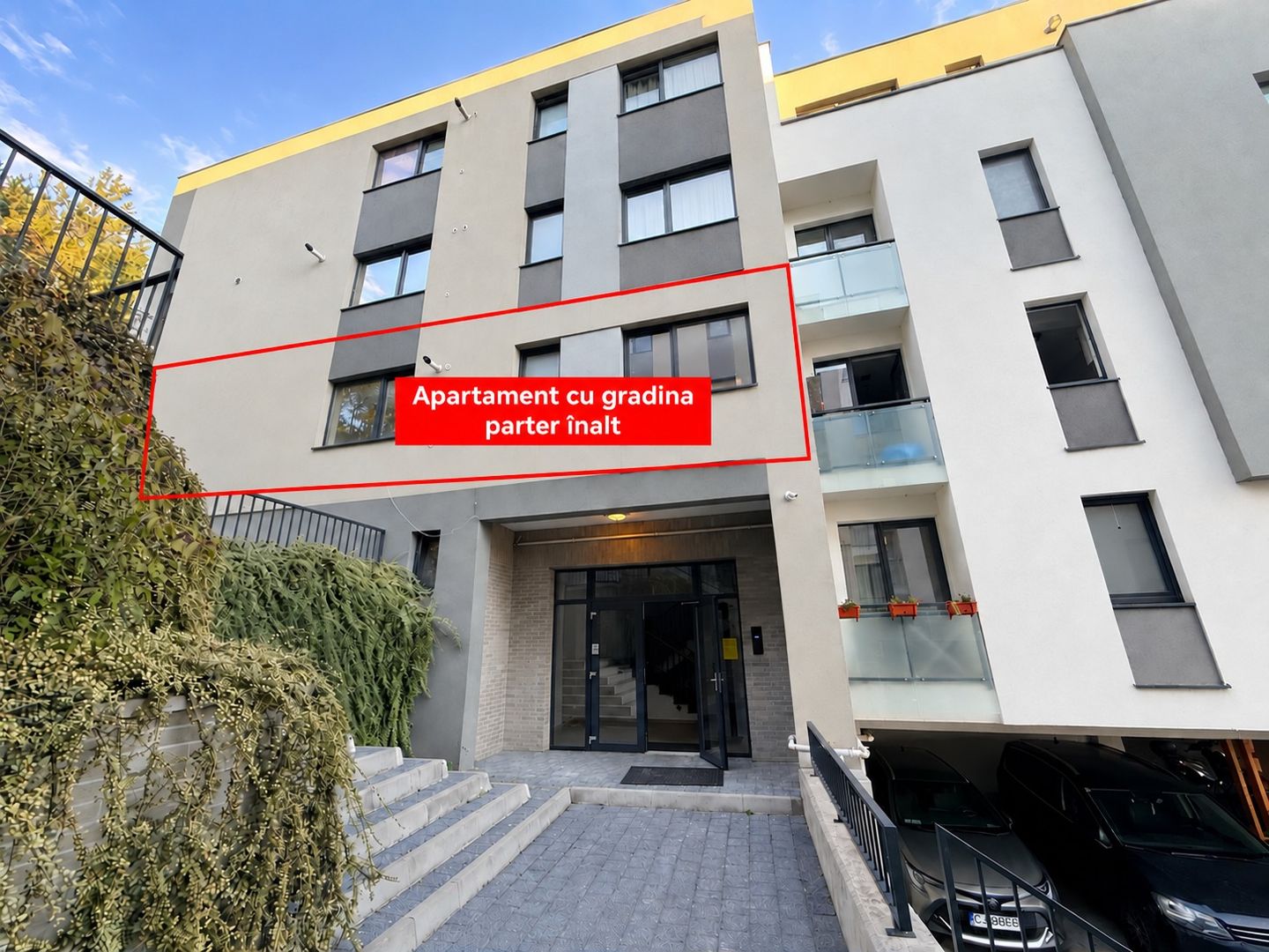 Apartament cu 2 camere de vânzare cu gradina proprie si parcare - Poză 1
