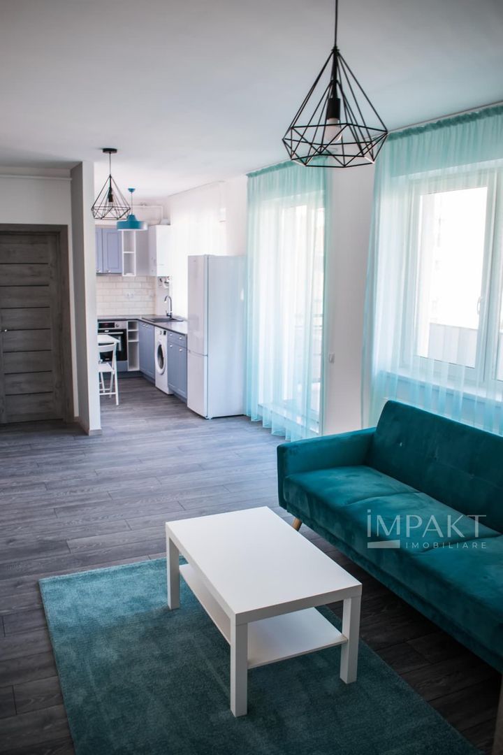 Apartament modern cu 2 camere, etaj intermediar, zona Semicentrala! - Poză 4