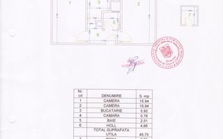Apartament 2 camere decomandat | Etaj 3 | Boxă inclusă - Schiță 8