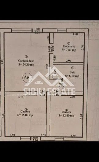 Apartament la Vila cu  3 camere cu grădină 147 mp. si 2 locuri parcare - Poză 9