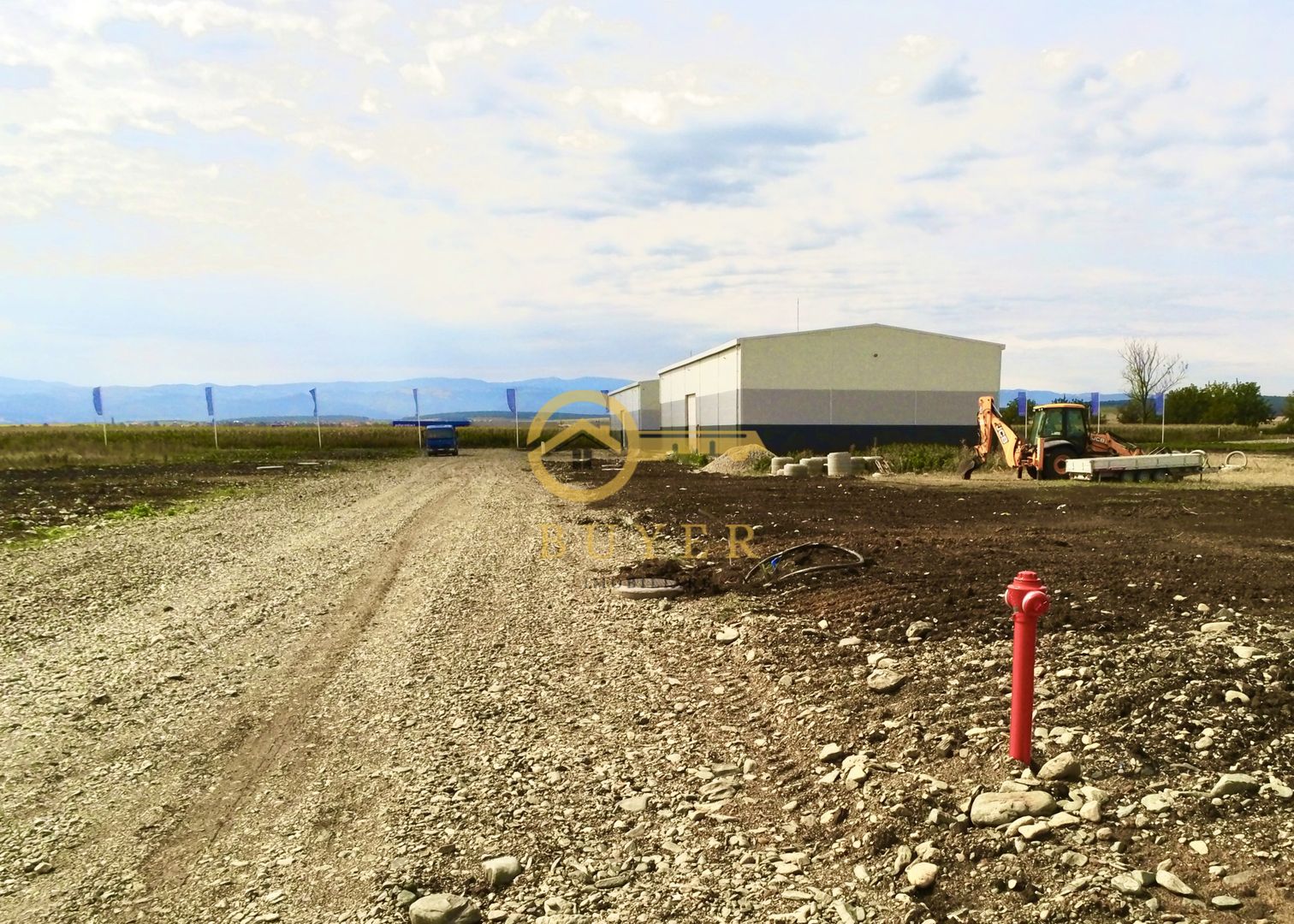 Teren intravilan cu PUZ aprobat pt hale industriale- Zona Sura Mica - Poză 4