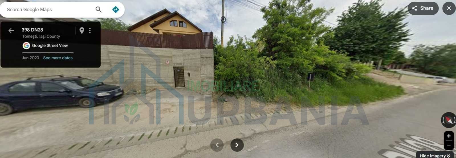 Teren 2160 mp Tomești – deschidere 23 m la DN 28 - Poză 4