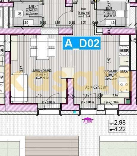 DE VANZARE | APARTAMENT 3 CAMERE | REZIDENTIAL SAU BIROU | TEI | NOU - Poză 7