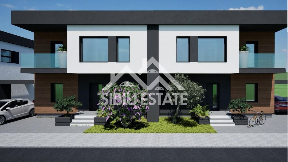 Casa nou 4 camere 129 mp utili Teren 250 mp zona buna Selimbar - Poză 3