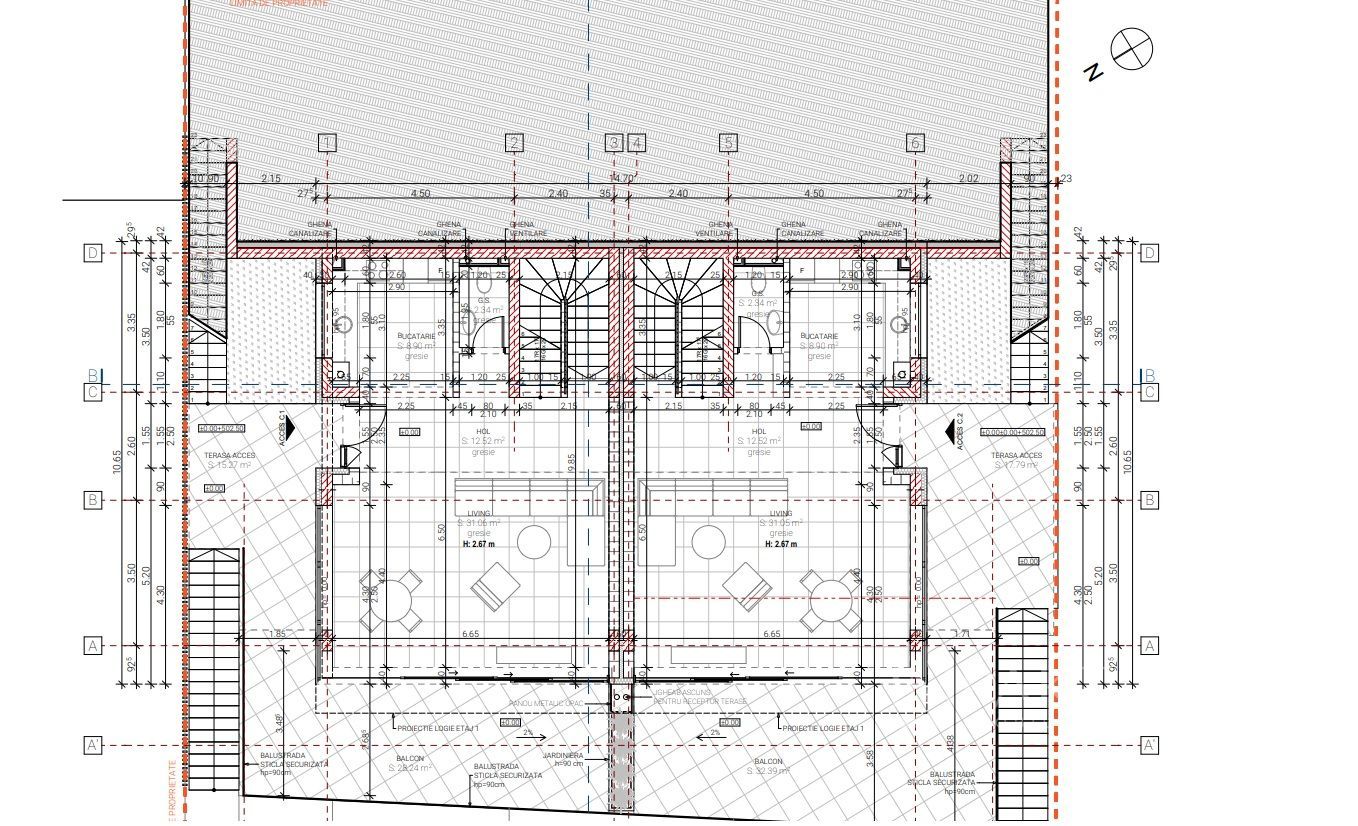 Duplex 4 camere cu panorama superba in cartierul Europa - Poză 16