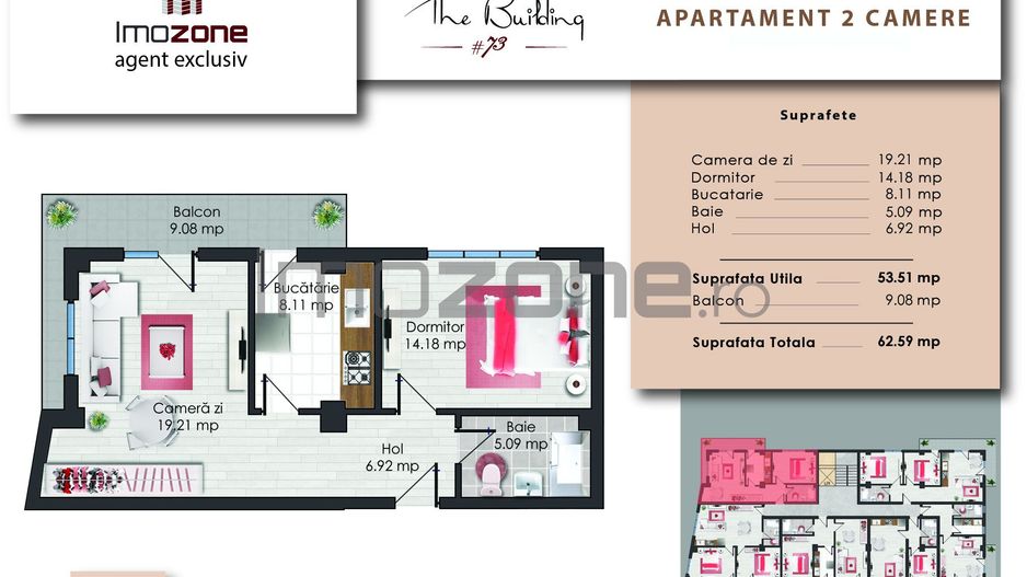 APARTAMENT DECOMANDAT | 2 CAMERE 63 MP, ET. 3/3 | DRUMUL TABEREI | COMISION 0% - Poză 1