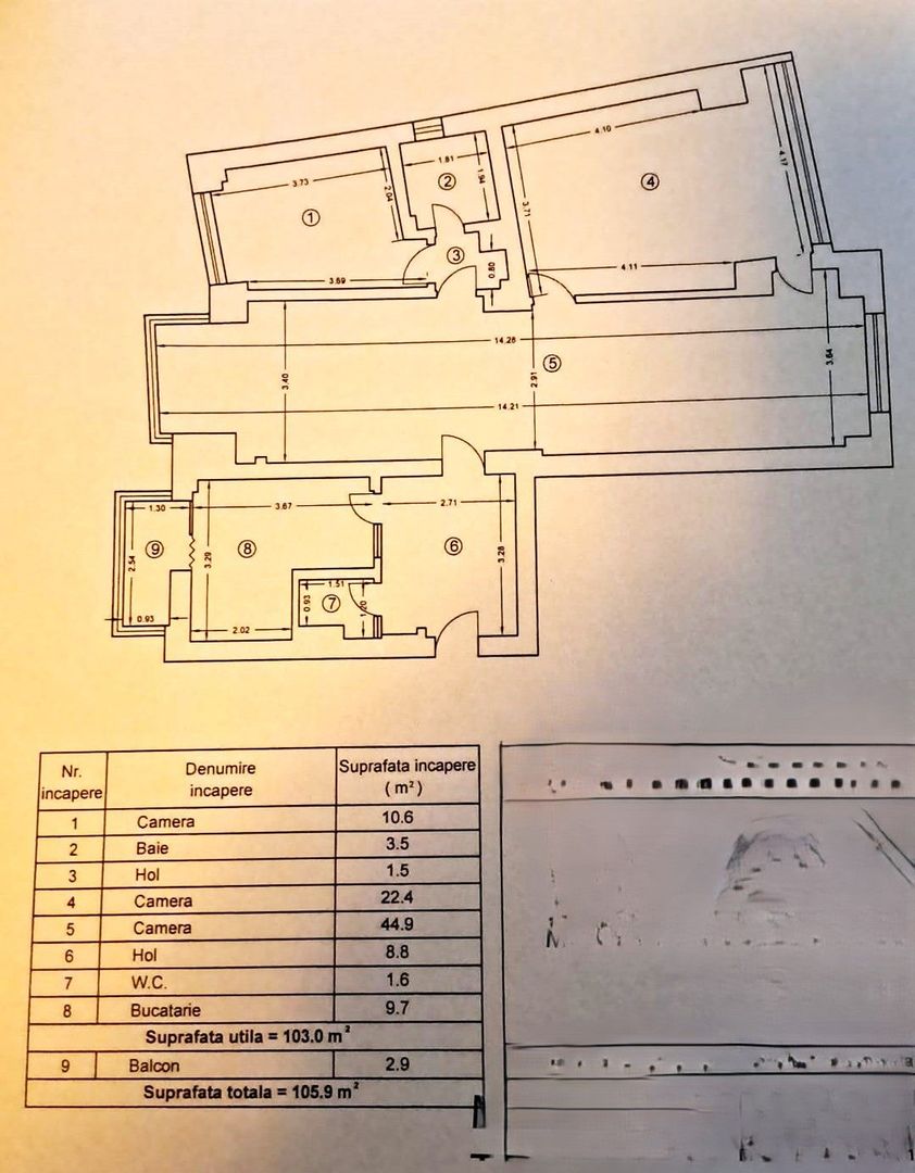 Apartament Premium 106 Mp Splaiul Unirii Vedere Mixtă Ideal Birou Sau Locuință - Poză 2