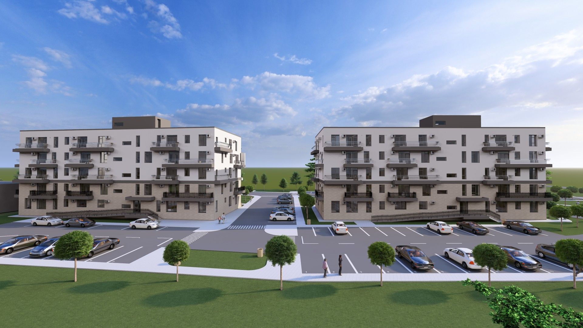 APARTAMENT tip OPEN-SPACE - 2 camere, ETAJ 2, Complex TUDOR VLAD RESIDENCE; - Poză 3