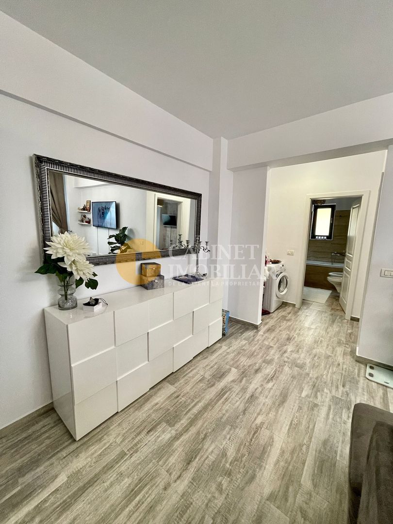 Etaj 2 Apartament 2 Camere Bloc Nou Mobilat si Utilat 10 Minute Palas - Poză 8