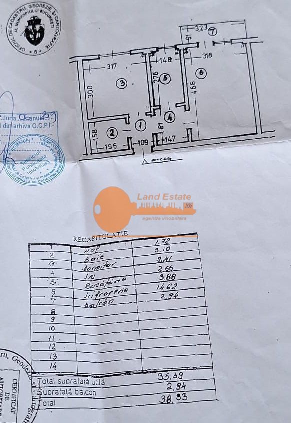 Aprtament cu 2 camere in zona Lujerului-6 minute de Metrou - Poză 9