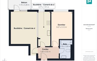 Nusco II / 2 camere / mobilat, utilat, modern - Poză 7