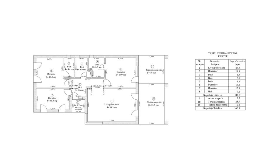 VANZARE CASA CU TEREN 800MP CORBEANCA PADURE - Poză 6